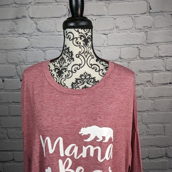 BarnKas women's long sleeve popover plus size XXL top pockets stretch knit bb03 - Picture 2 of 9